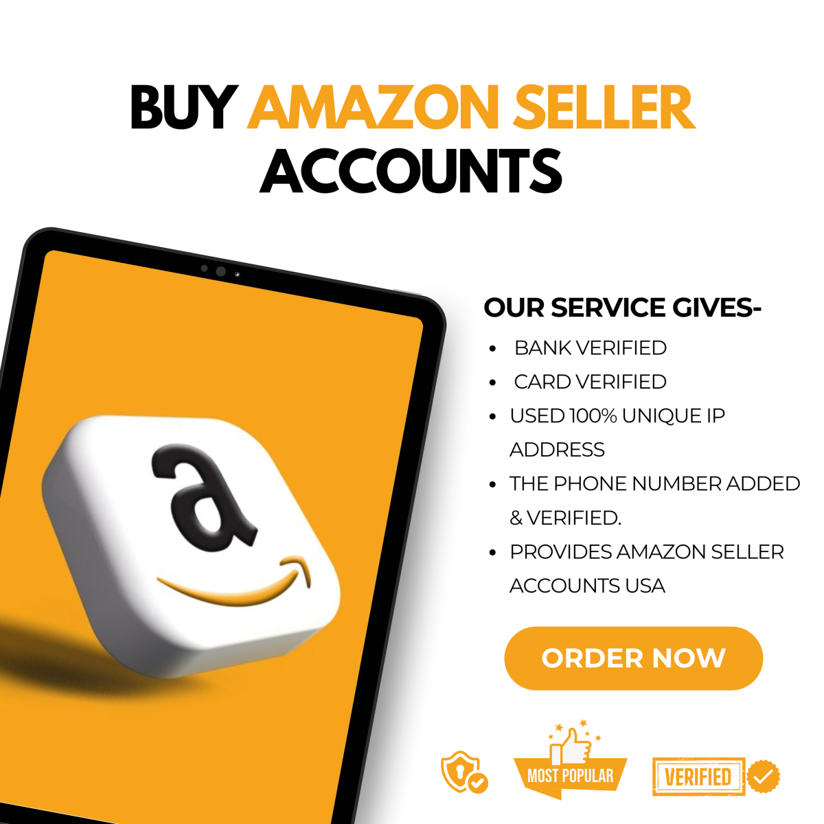 Buy Amazon Seller Account - Verified & Ready to Sell | SellSPVAIT