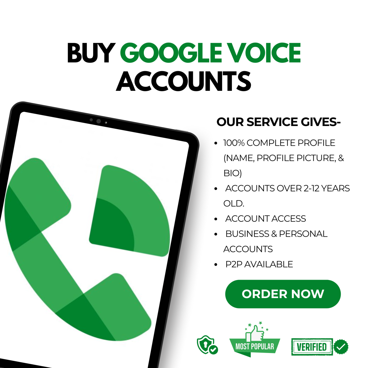 Buy Google Voice Accounts – Get Verified & Aged Google Voice Accounts | SellSPVAIT