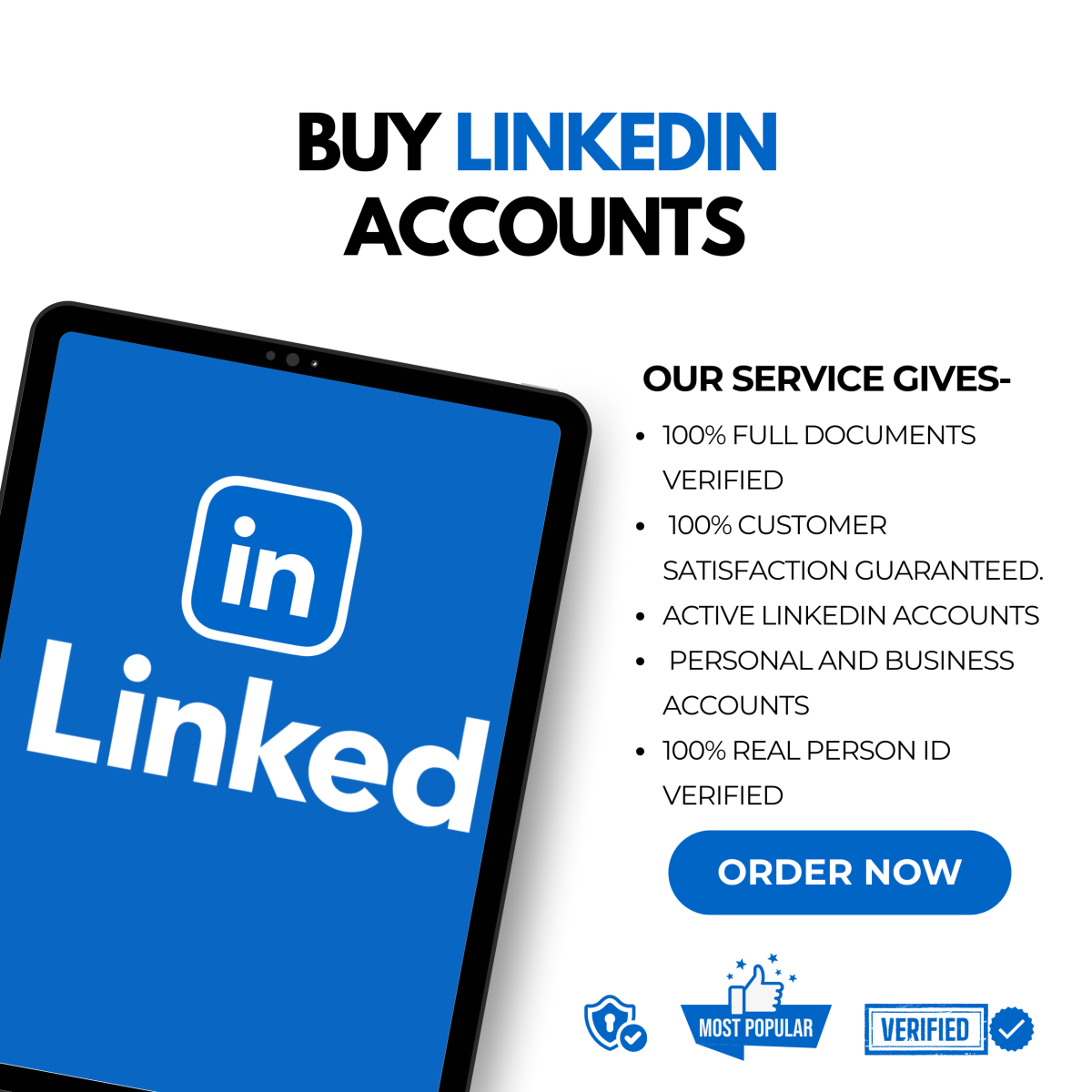 Buy LinkedIn Accounts – Aged, Verified & High-Quality LinkedIn Profiles | SellSPVAIT