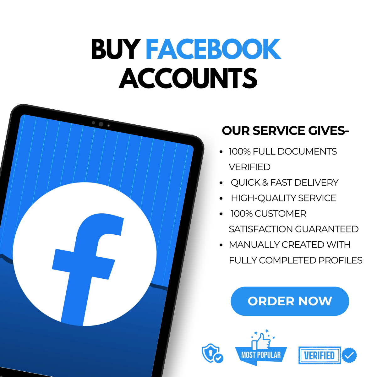 Buy Facebook Accounts - Verified & Aged FB Accounts for Sale | SellSPVAIT